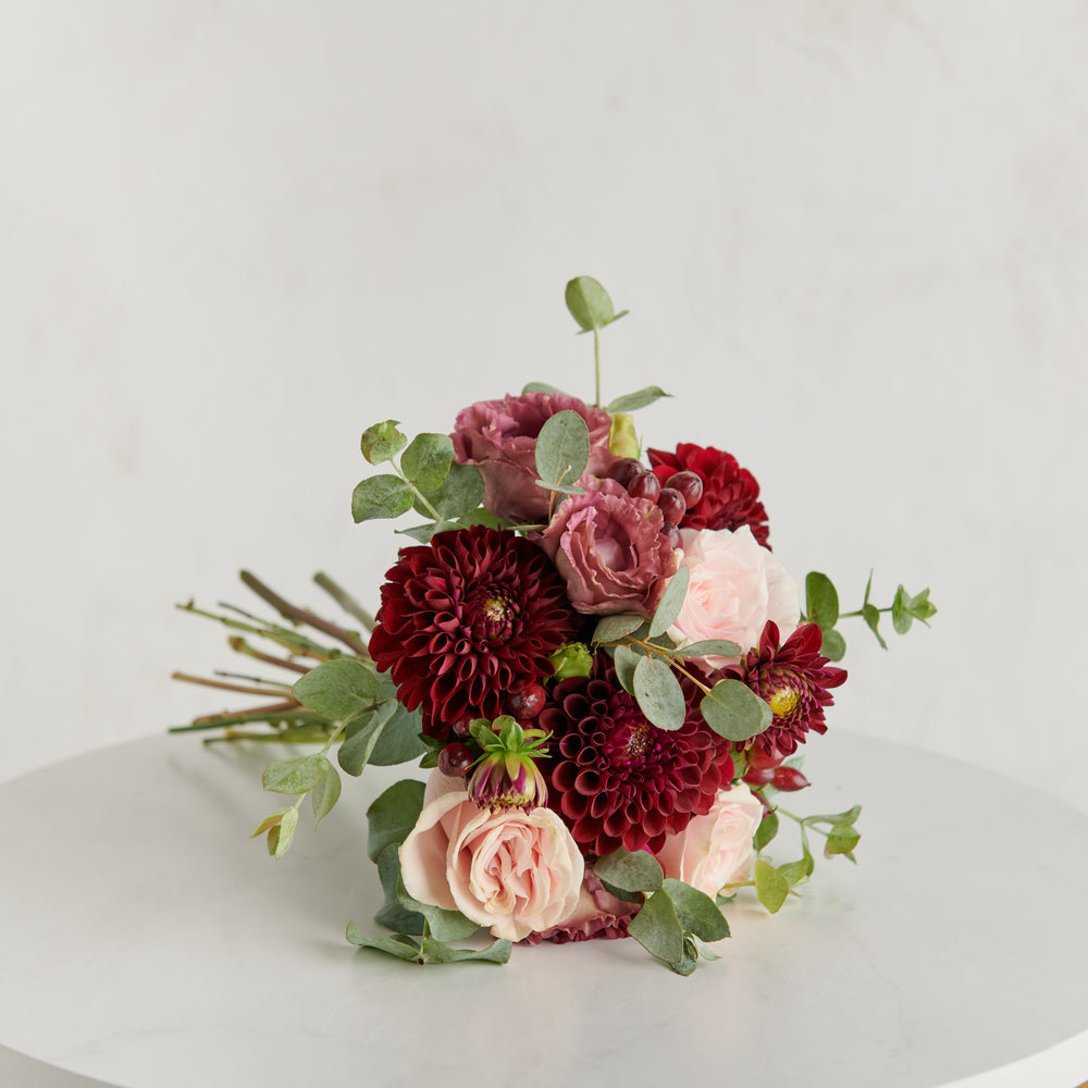 Homecoming Bouquet - Burgundy