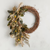 Craspedia Wreath