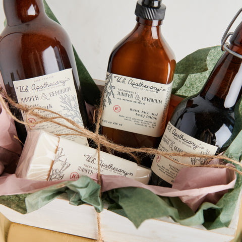 Gift Basket - Juniper and Geranium